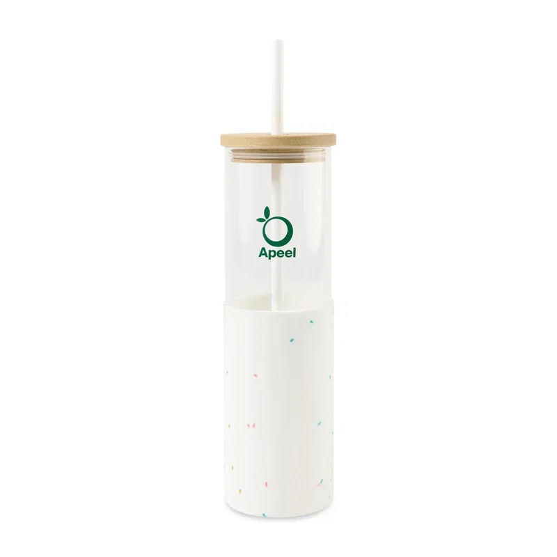 Aviana™ Journey Glass Tumbler with Straw - 20 Oz — view 3