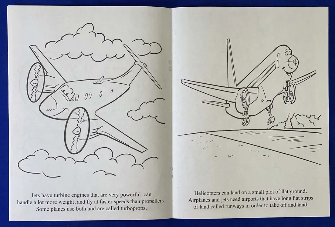 Aviation Adventures Coloring and Activity Book — view 2