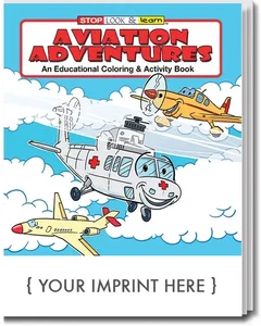 Aviation Adventures Coloring and Activity Book
