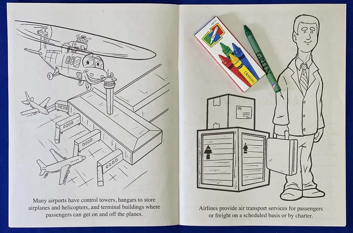 Aviation Adventures Coloring and Activity Book — view 3