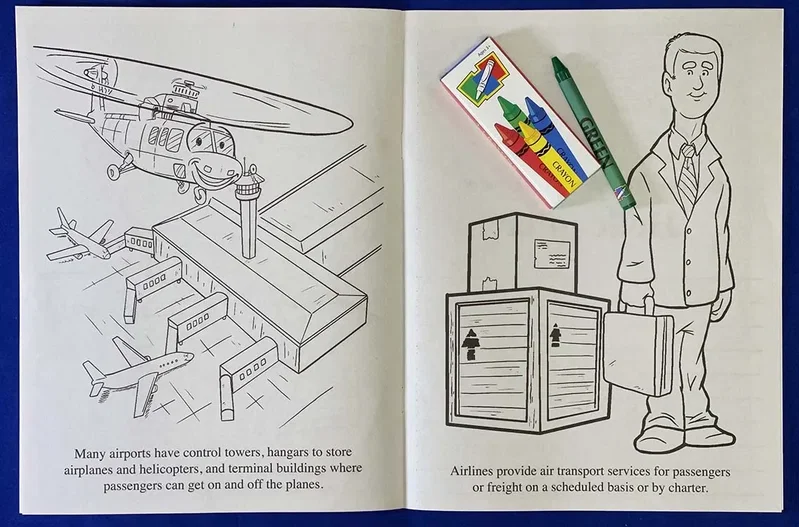 Aviation Adventures Coloring and Activity Book — view 3