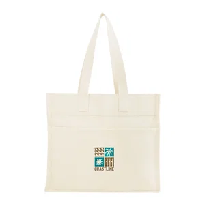 Aware™ 14 Oz. Recycled Cotton North/South Tote