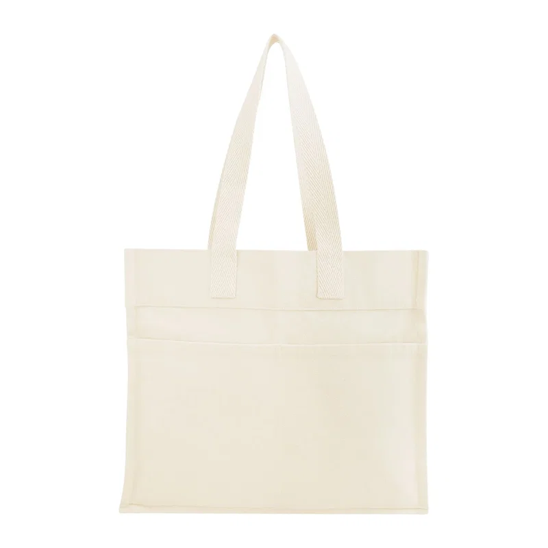 Aware™ 14 Oz. Recycled Cotton North/South Tote — view 9