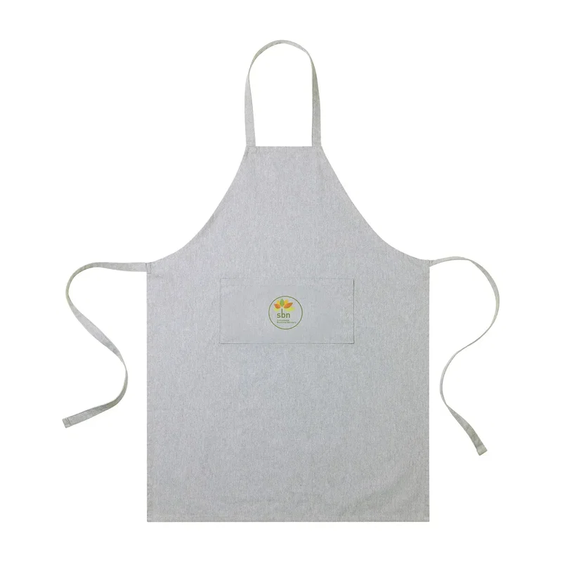 AWARE™ Recycled Cotton Bib Front Apron With Pocket — view 4