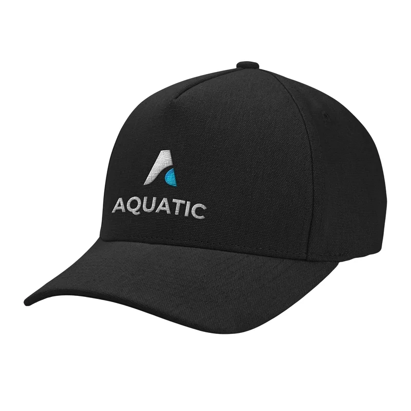 Aware™ Recycled Cotton Cap with Leatherette Backstrap — view 7