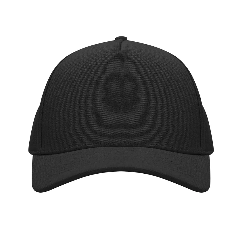 Aware™ Recycled Cotton Cap with Leatherette Backstrap — view 8