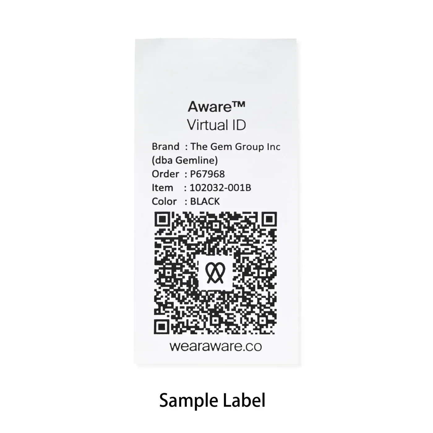 AWARE™ Recycled Cotton Tote — view 3