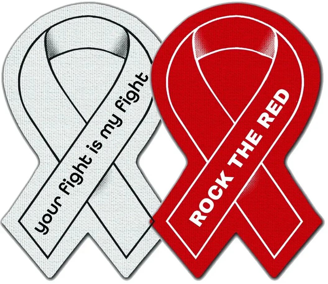 "Awareness Ribbon" Jar Opener. Ribbon-shaped rubber jar opener for breast cancer awareness fundraisers, view 13