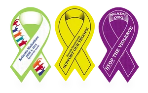 Awareness Ribbon Vinyl Jar Opener