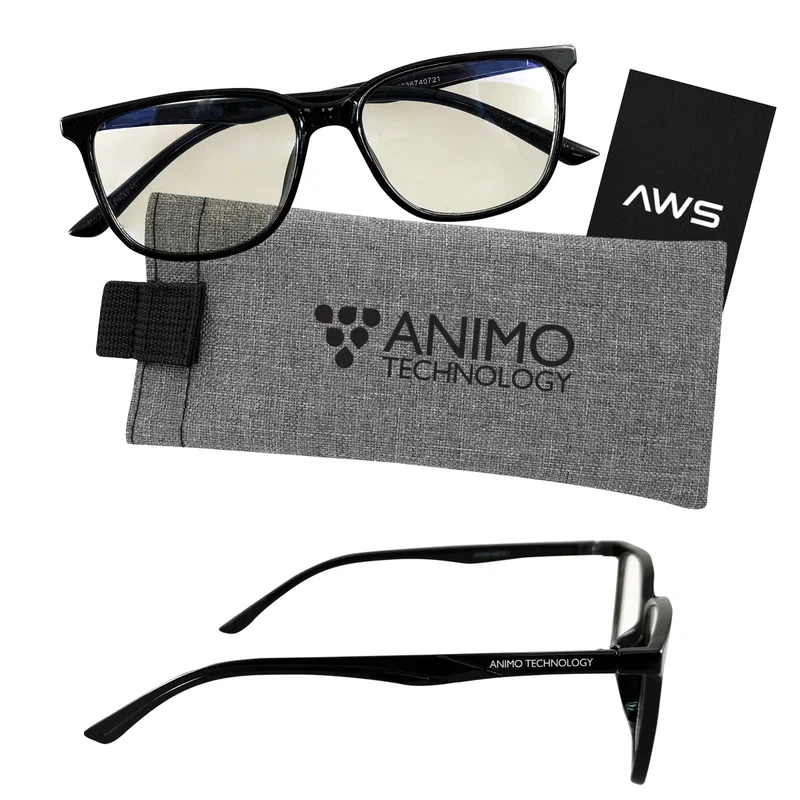 AWS Blue Light Blocking Glasses With Pouch — view 8