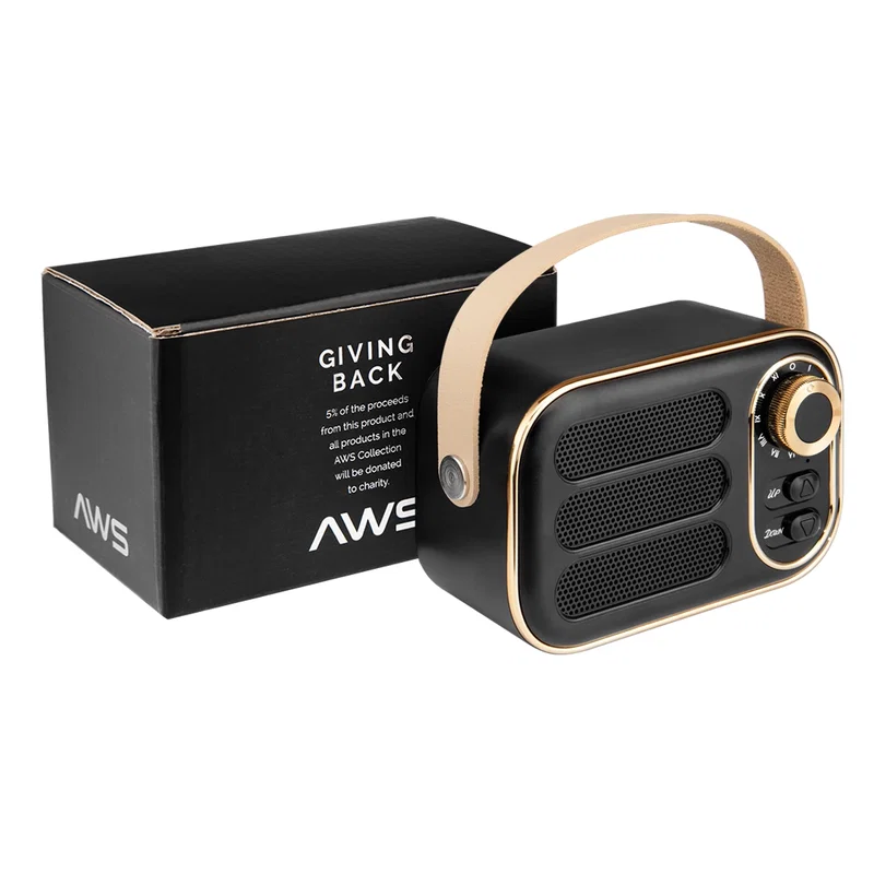 AWS Retro Boom FM Radio & Wireless Speaker — view 9