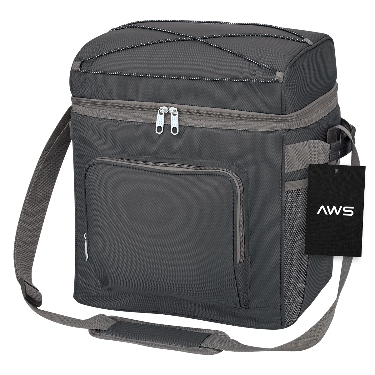 Handles joined above the bag for carrying