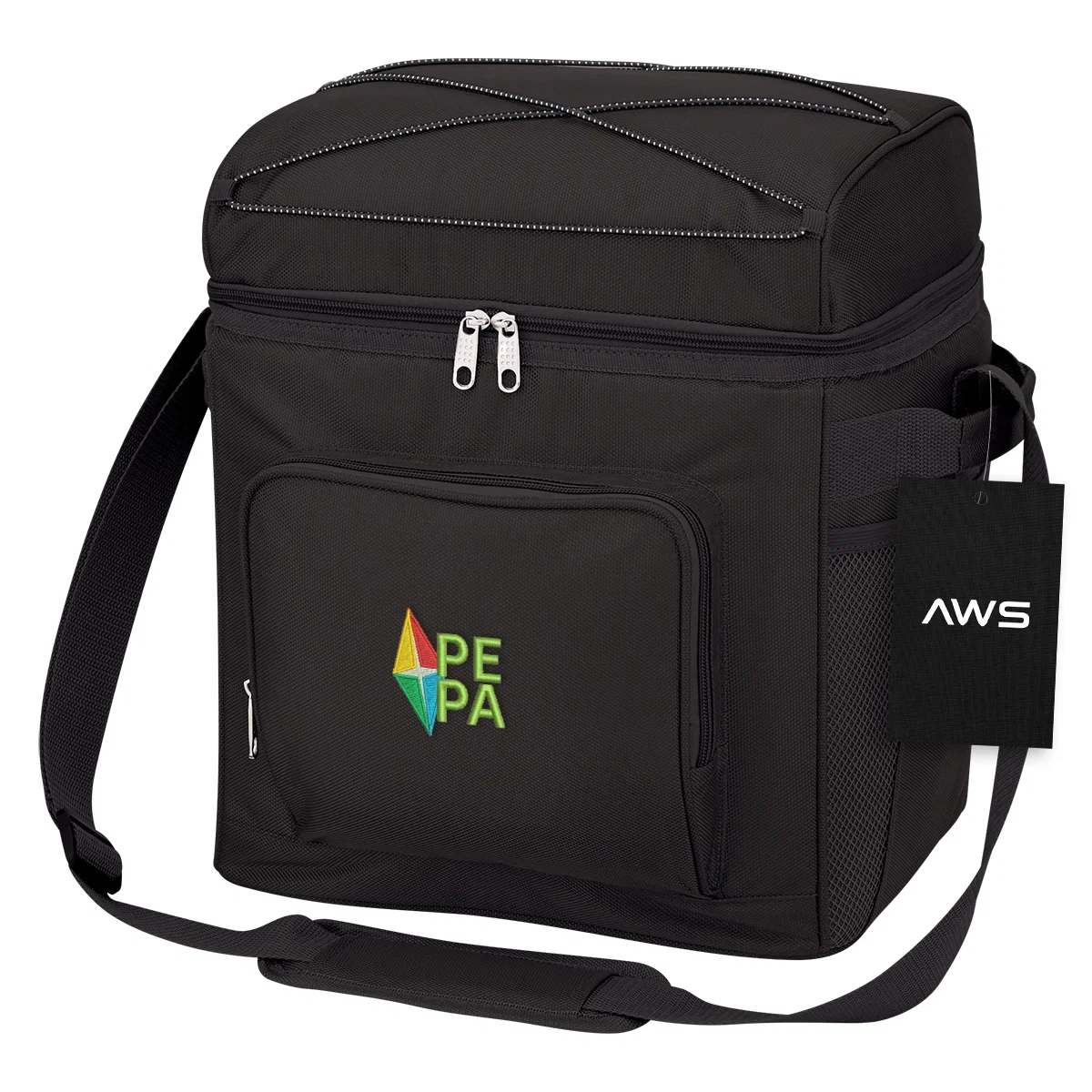 Side view of the nine-inch deep cooler