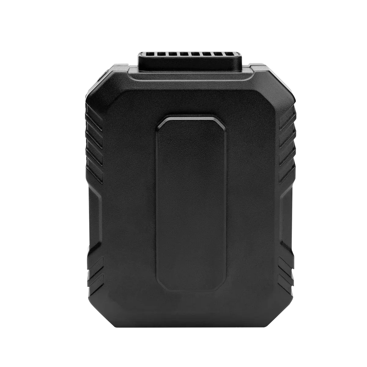 Clipped to the edge of a stroller or chair