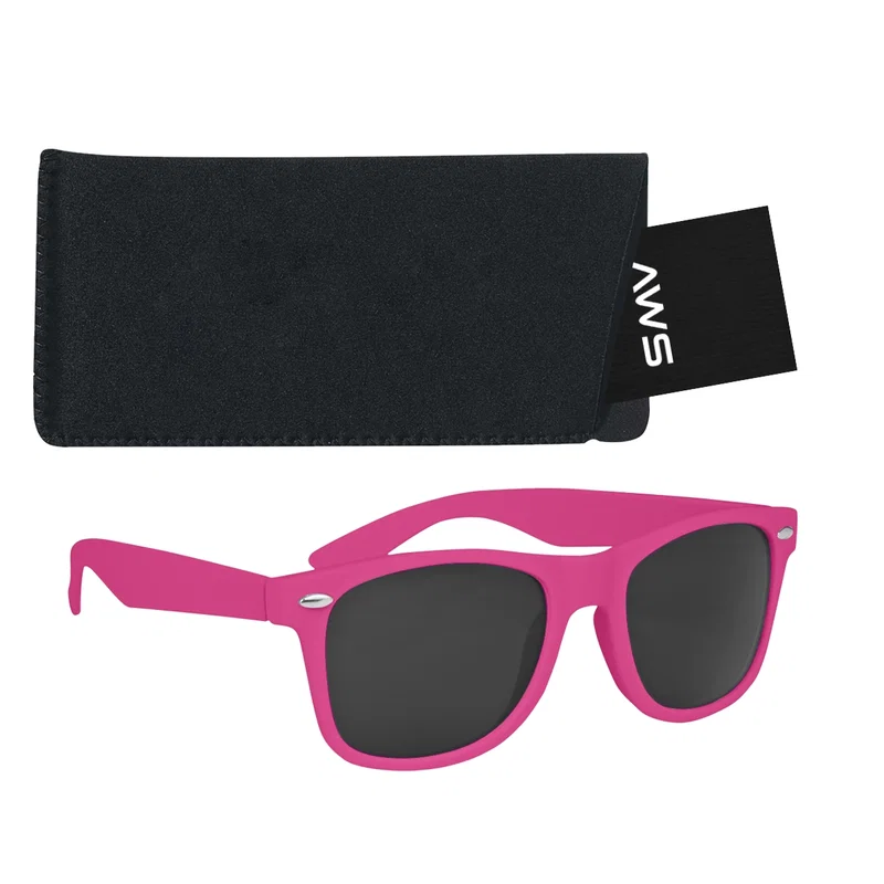 AWS Velvet Touch Malibu Sunglasses With Pouch — view 15