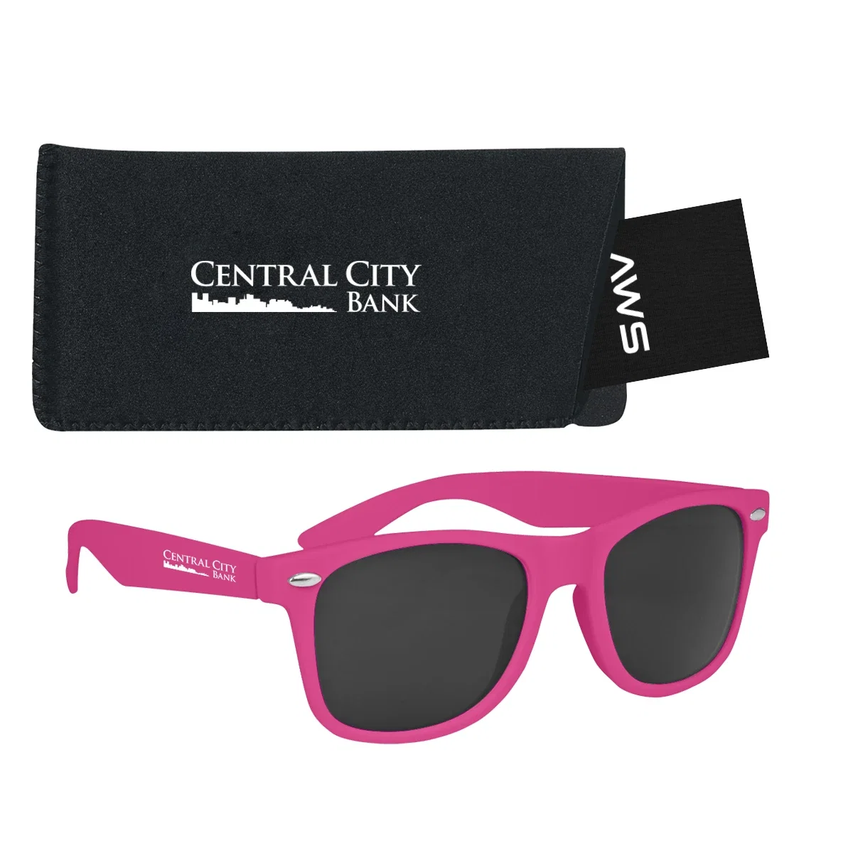 Straight-on portrait of the eyewear at eye level
