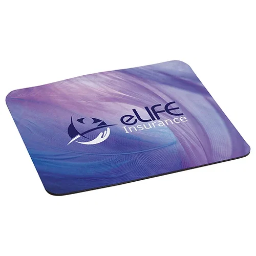 Axion custom branded dye-sublimated mouse pad printed edge to edge in full color