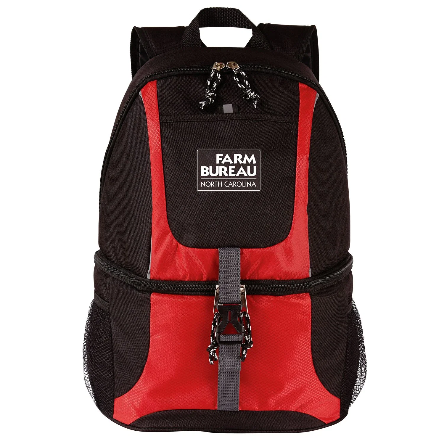 Backpack Cooler — Red — view 2