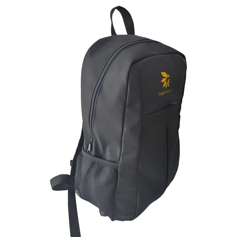 Interior view of the custom Backstreet Urban Backpack's main compartment