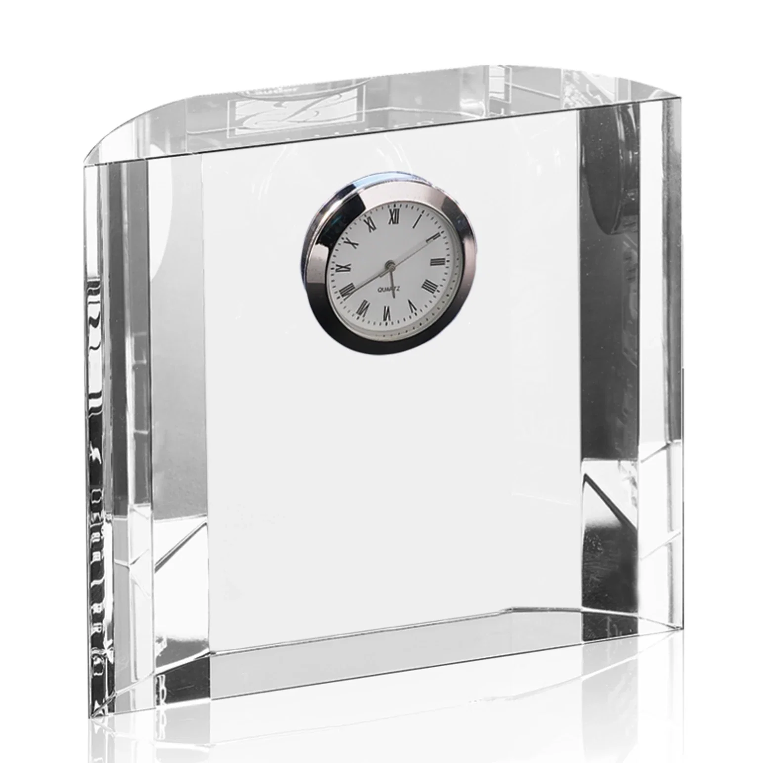 5" Customizable Baffin Clock with Quartz Insert — view 2