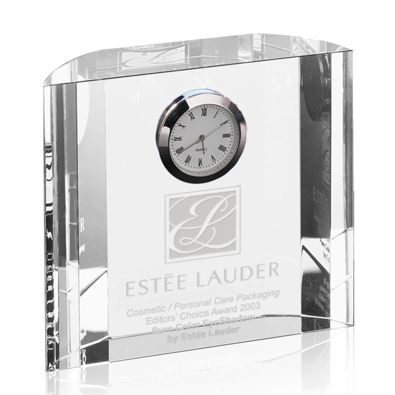 5" Customizable Baffin Clock with Quartz Insert — view 3