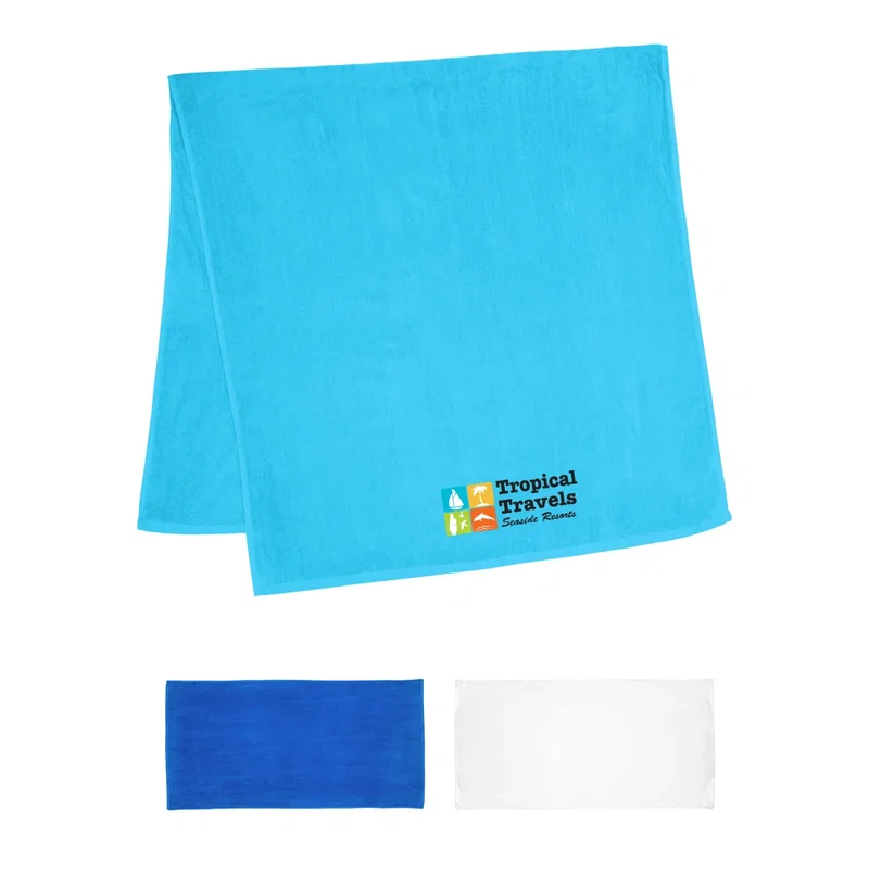 Baja Heavy-Weight Cotton Beach Towel — view 8