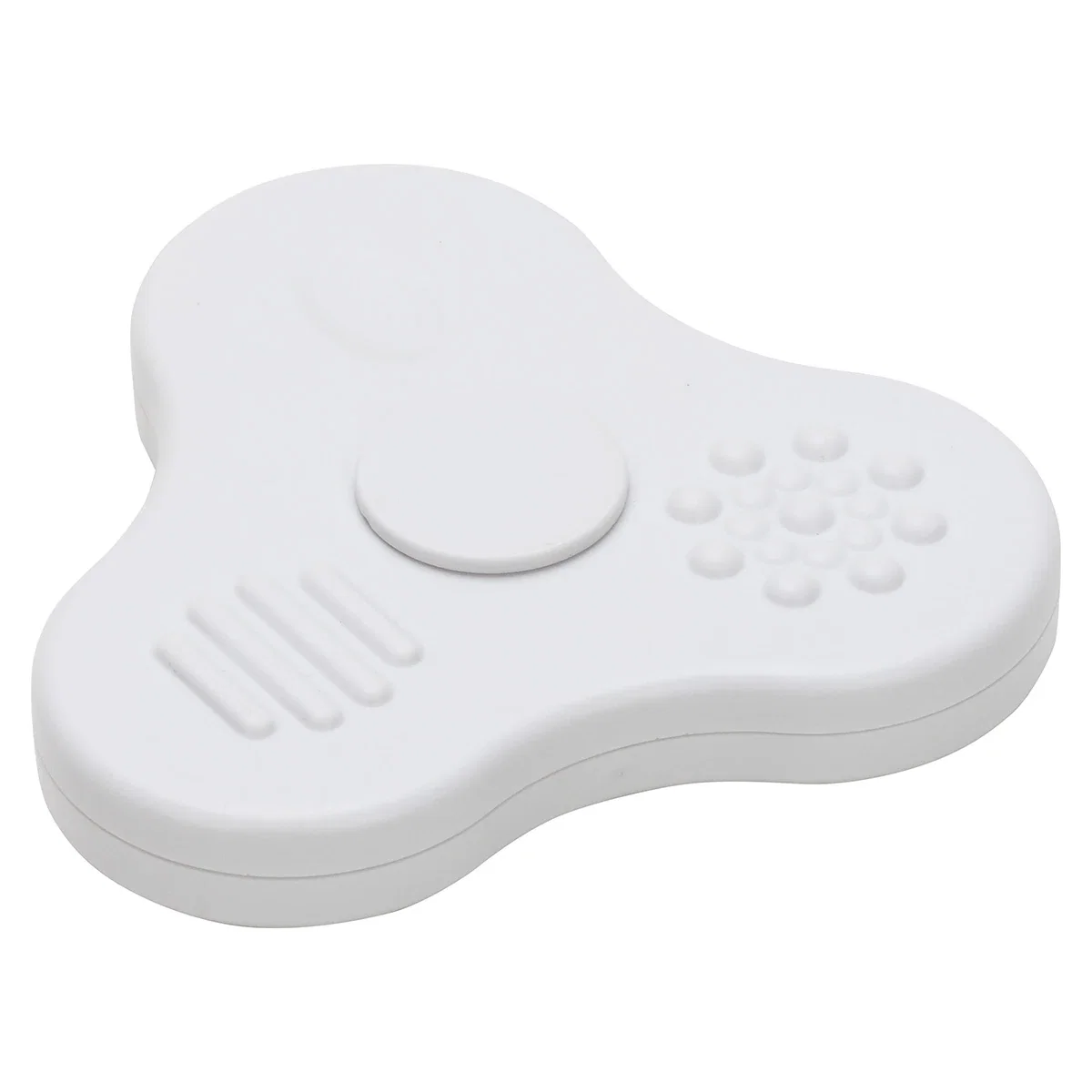 Side profile of the promotional Ball 'N Maze spinner
