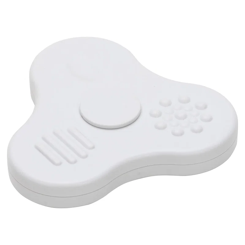 Side profile of the promotional Ball 'N Maze spinner