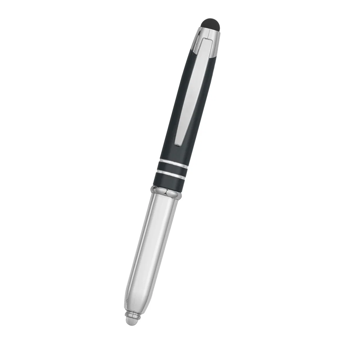 Orange version of the writing tool viewed lengthwise