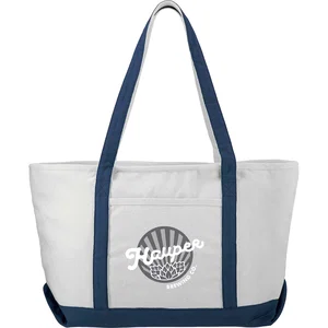 Baltic 18 oz Cotton Canvas Zippered Tote