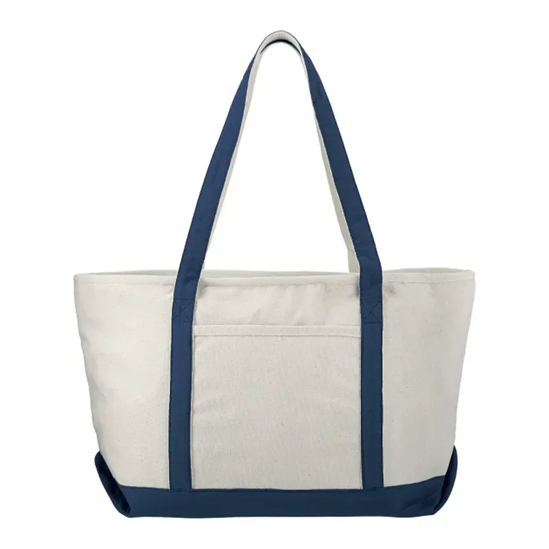 Baltic 18oz Cotton Canvas Zippered Tote — view 2