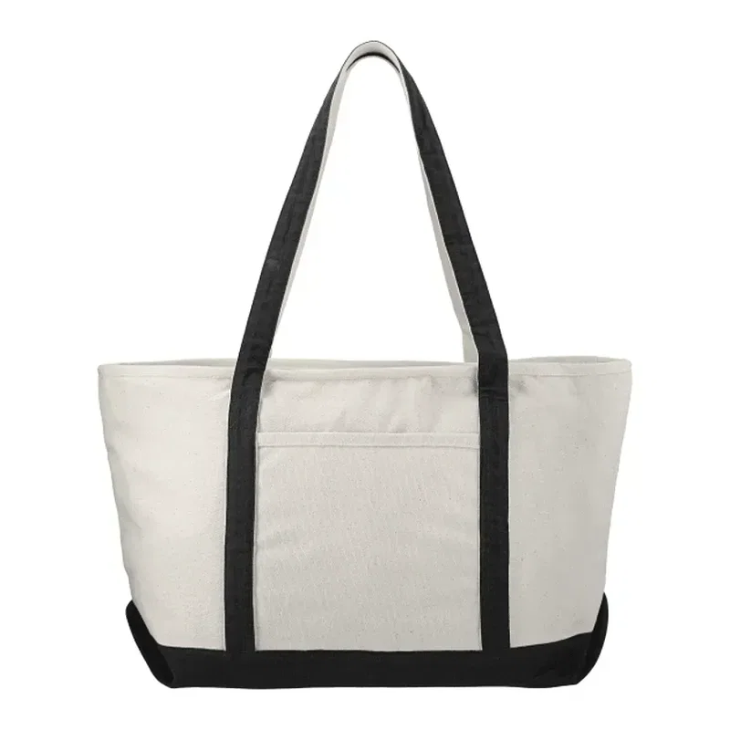 Baltic 18oz Cotton Canvas Zippered Tote — view 3