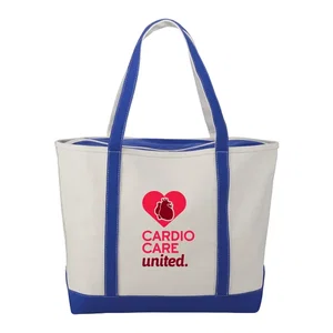 Baltic 24oz Cotton Canvas Tall Zippered Tote