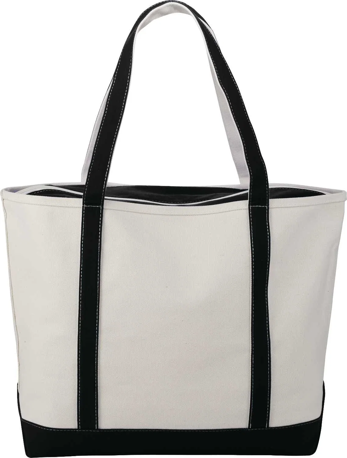 Baltic 24oz Cotton Canvas Tall Zippered Tote — view 10