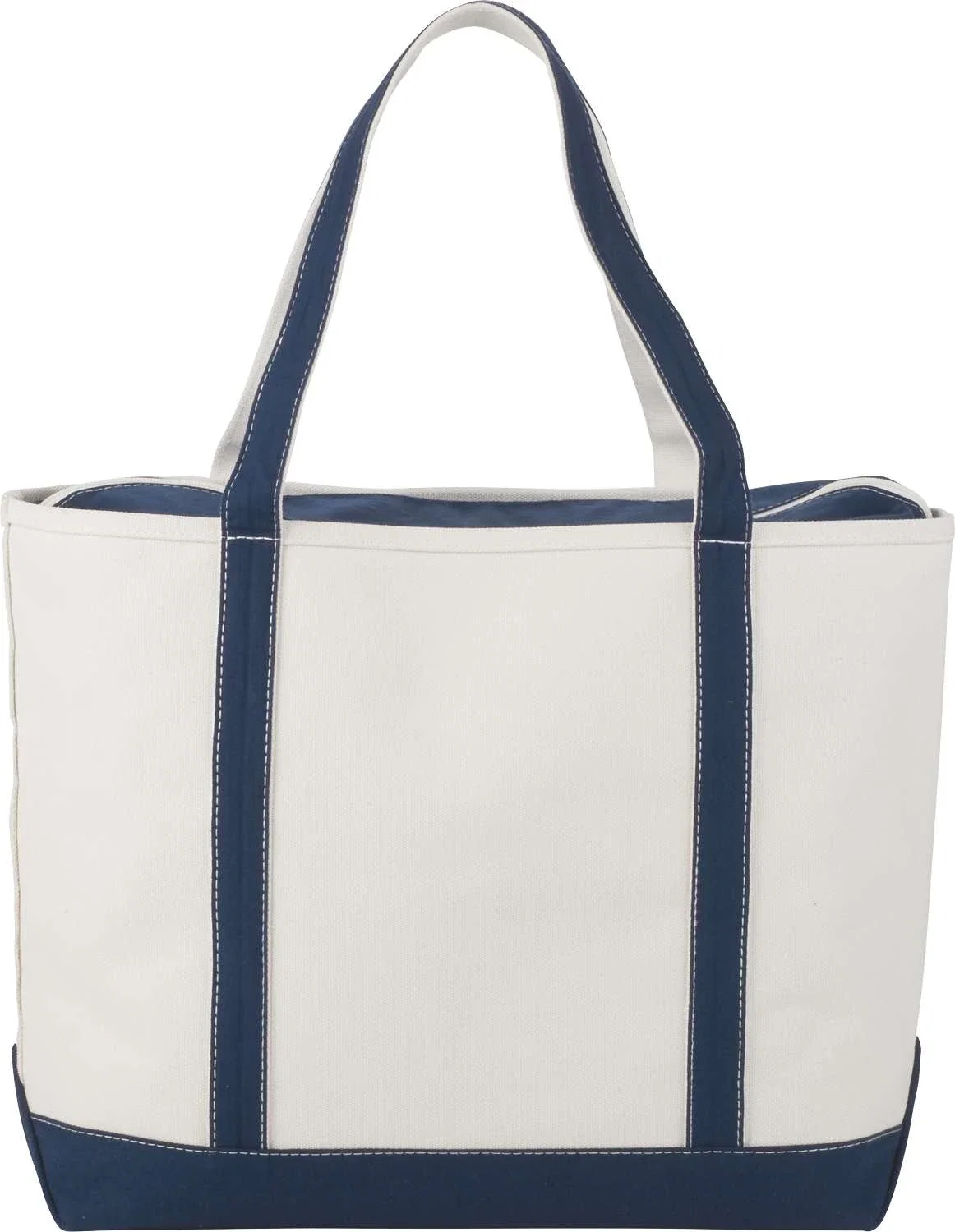 Baltic 24oz Cotton Canvas Tall Zippered Tote — view 11