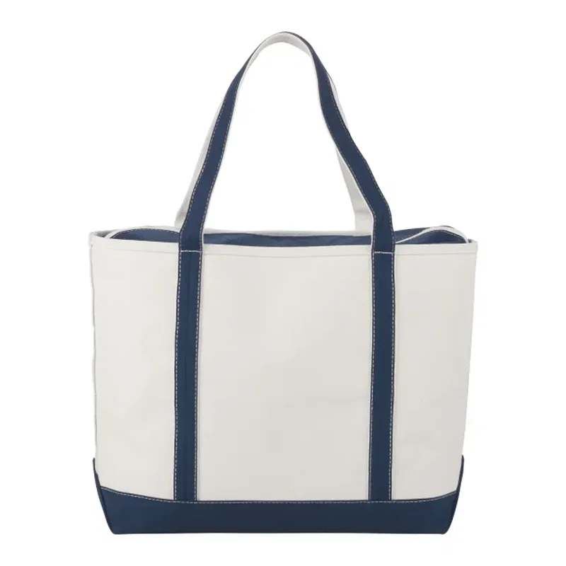 Baltic 24oz Cotton Canvas Tall Zippered Tote — view 6