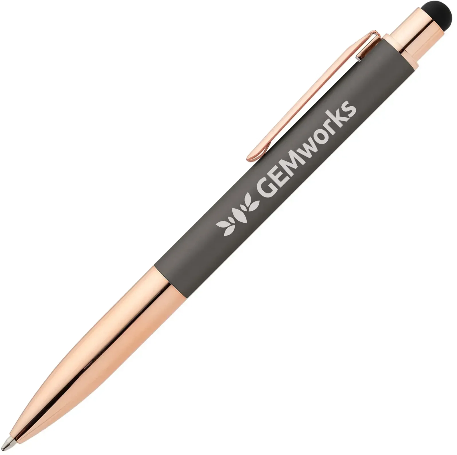 Baltic Softy Rose Gold Pen w/ Stylus — view 3