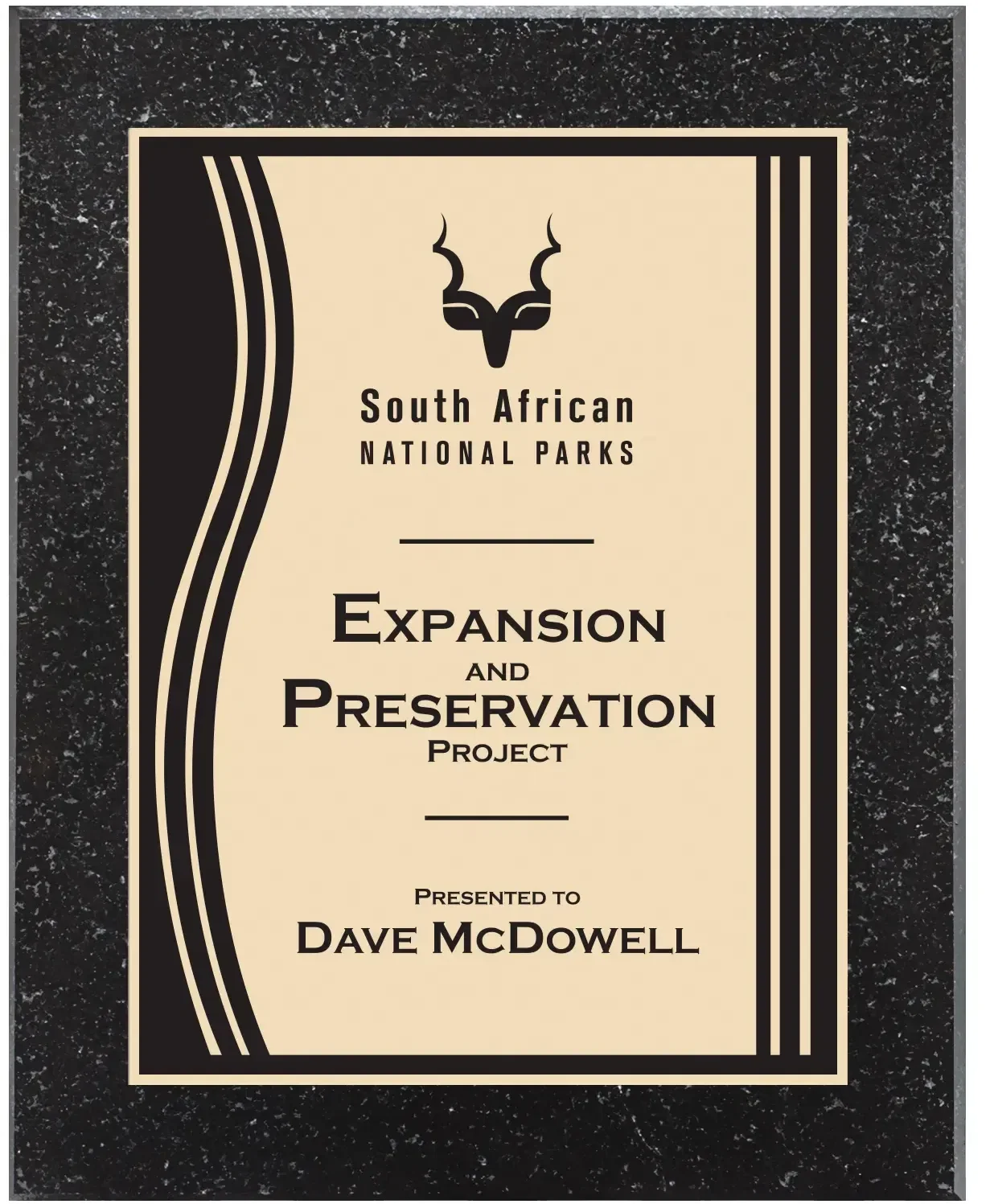 Baltimore/Everett Plaque - Gold — view 4
