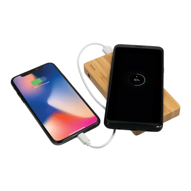 FSC® 100% Bamboo 5000 mAh Wireless Power Bank — view 5