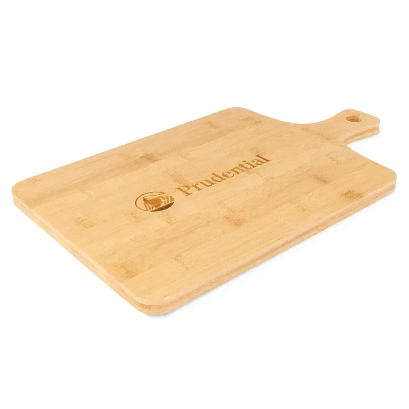 Bamboo Charcuterie Board with Handle — view 3