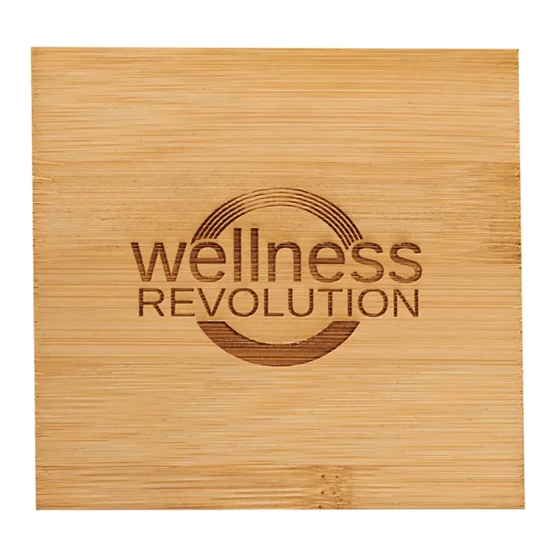 Personalized Bamboo Coaster Set (5 Piece)