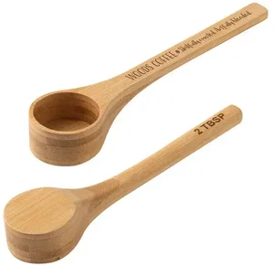 Logo Bamboo Coffee Scoop