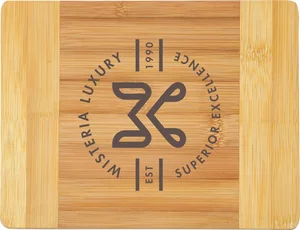 Slim Bamboo Cutting Board, 7.8" x 6.05"