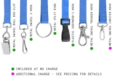 Bamboo Eco Friendly Lanyard - 3/8″, 5/8" — view 4