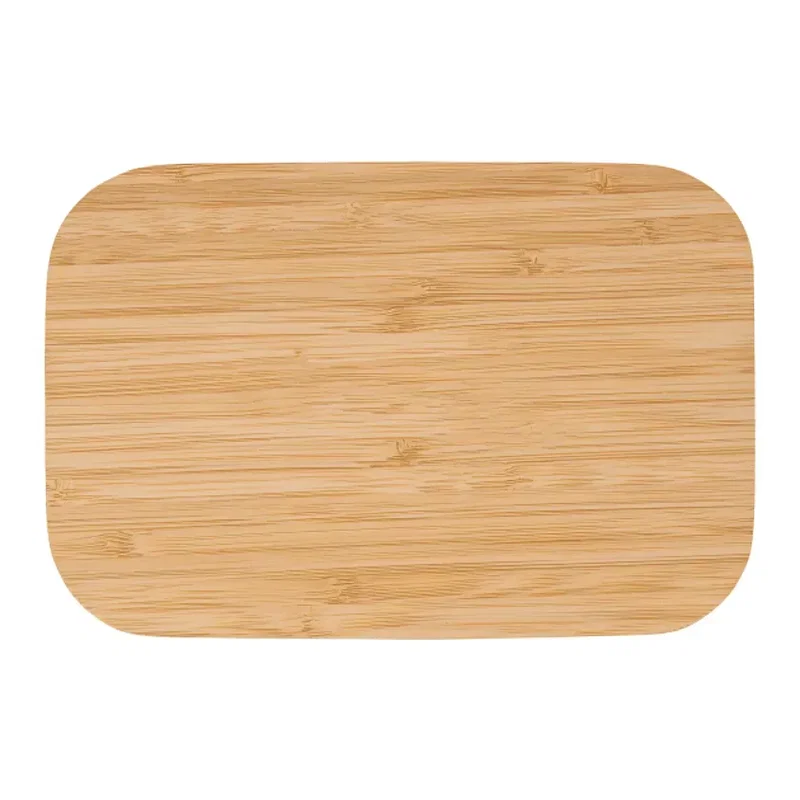 Bamboo Fiber Lunch Box with Cutting Board Lid — view 3