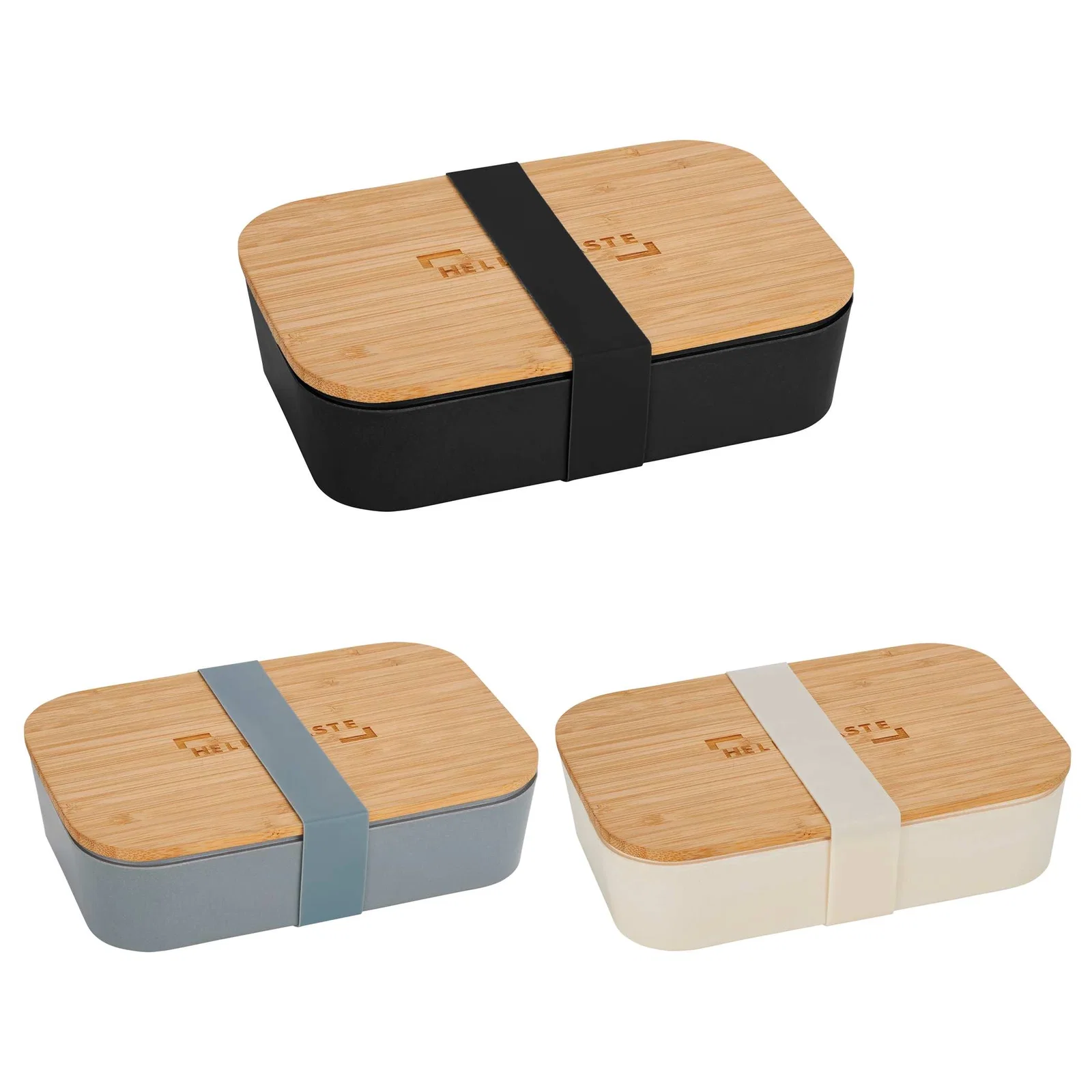 Bamboo Fiber Lunch Box with Cutting Board Lid — view 44
