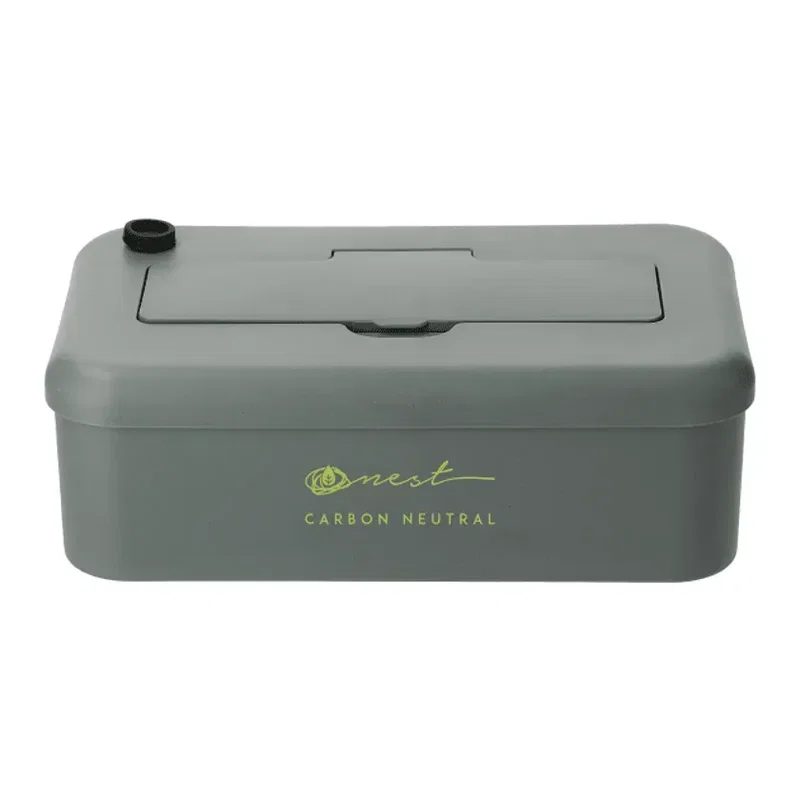 Personalized Bamboo Fiber Lunch Box with Utensils — view 9