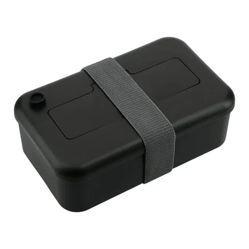 Personalized Bamboo Fiber Lunch Box with Utensils — view 3