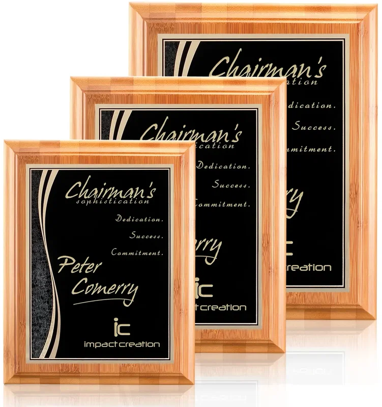 Bamboo/Finch Plaque — view 1