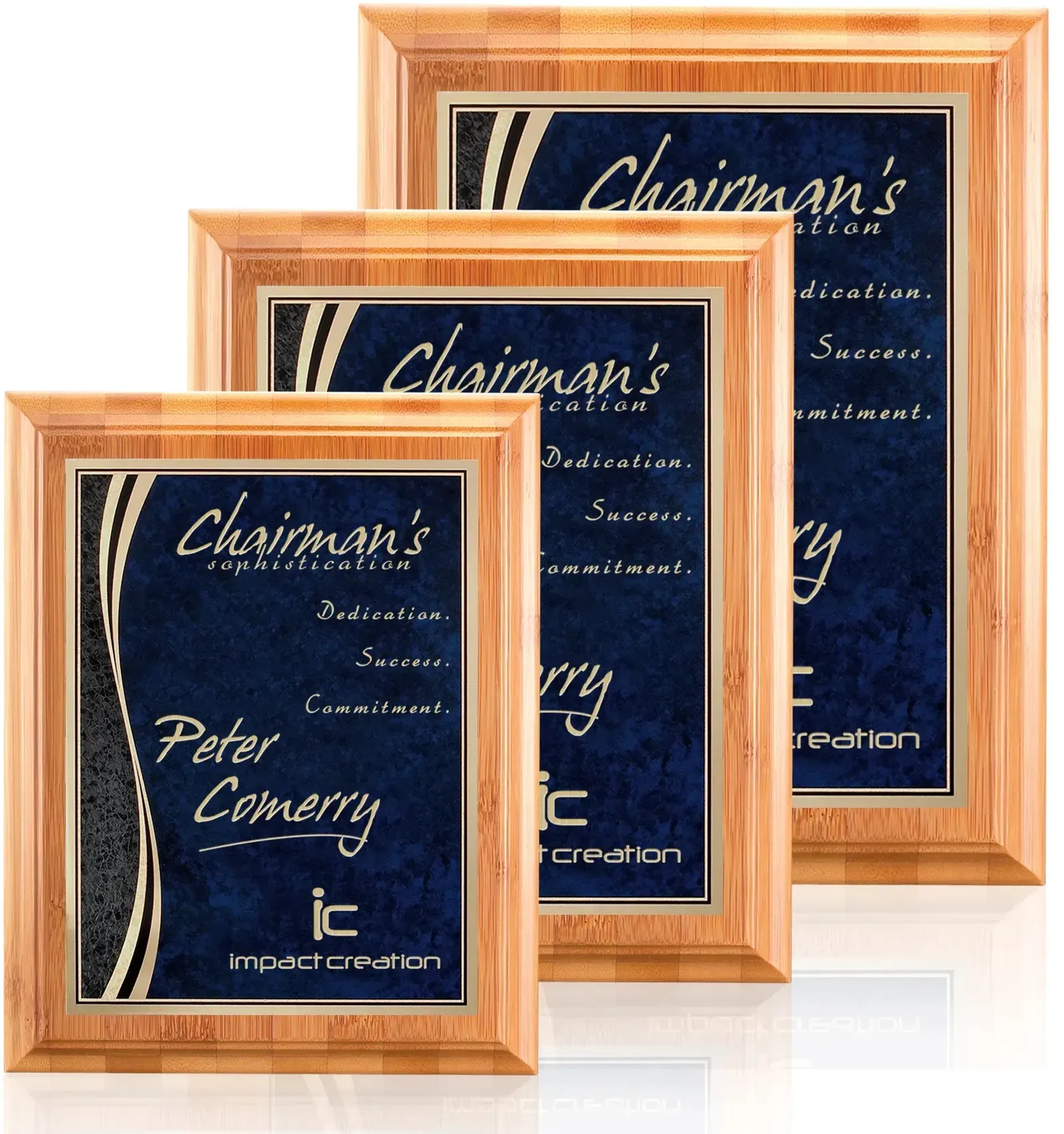 Bamboo/Finch Plaque — view 2